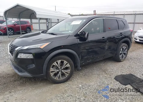 2021 Nissan Rogue Sv Fwd z USA, uszkodzony, nr VIN 5N1AT3BA0MC735709
